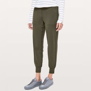 Lululemon Align Jogger 28" Dark Olive  Green Size 4